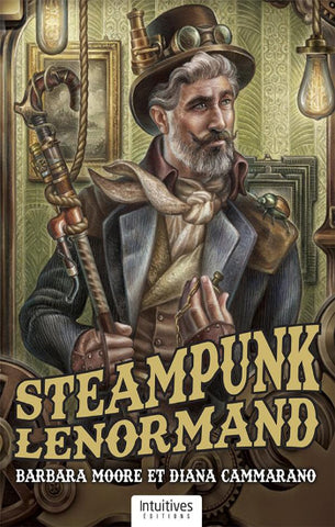 MOORE, Barbara; CAMMARANO, Diana: Steampunk Lenormand (Coffret de 36 cartes - Neuf, encore dans l'emballage)