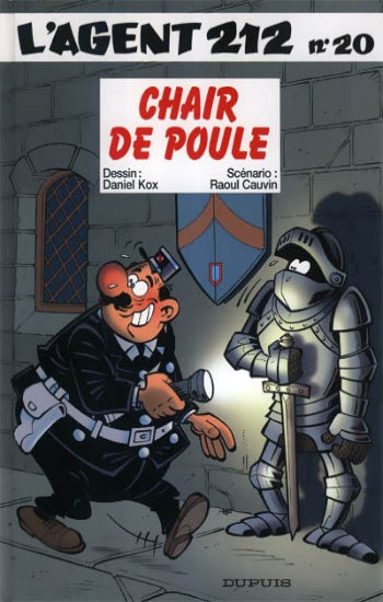 KOX; CAUVIN: L'agent 212  Tome 20 : Chair de poule