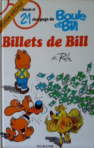 ROBA: Boule et Bill des gags - Album no 21 : Billets de Bill
