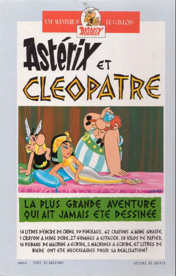 GOSCINNY, René; UDERZO, Albert: Astérix  : Le tour de Gaule d'Astérix - Astérix et Cléopâtre (Album double)