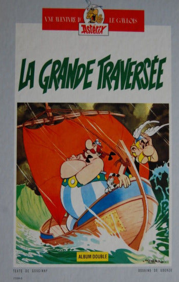 GOSCINNY, René; UDERZO, Albert: Astérix  : Le cadeau de César - La grande traversée (Album double)