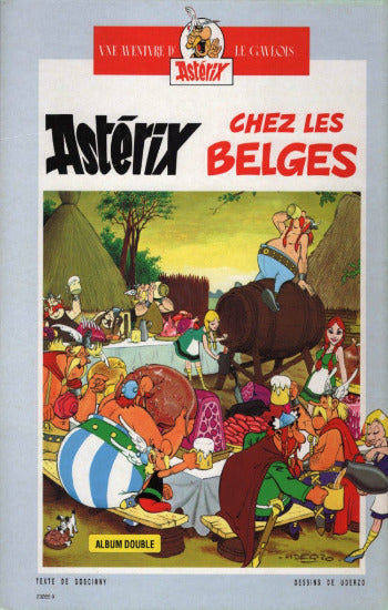 GOSCINNY, René; UDERZO, Albert: Astérix  : Obélix et compagnie - Astérix chez les Belges (Album double)