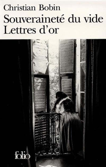 BOBIN, Christian: Souveraineté du vide - Lettres d'or