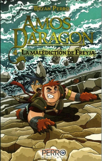 PERRO, Bryan: Amos Daragon (9 volumes individuels + 1 volume avec 3 titres)