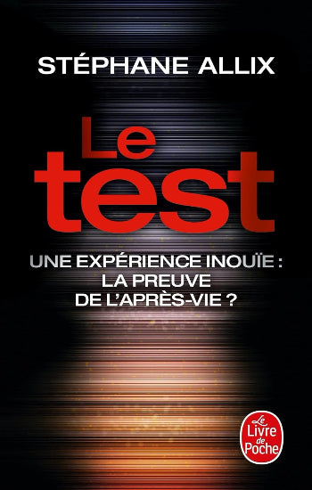 ALLIX, Stéphane: Le test