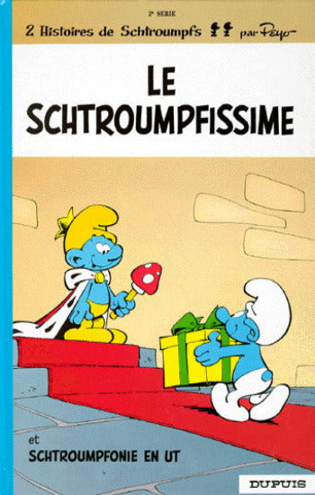 PEYO: 2 histoires de Schtroumpfs Tome 2 : Le Schtroumpfissime et Schtroumpfonie en UT