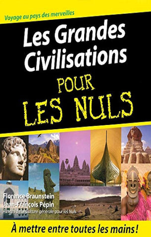 BRAUNSTEIN, Florence; PÉPIN, Jean-François: Les grandes civilisations pour les nuls.