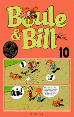 ROBA: Boule & Bill  Tome 10 - Édition spéciale 40e anniversaire