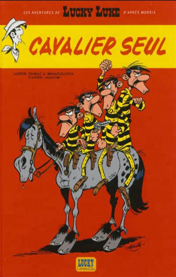 MORRIS: Les aventures de Lucky Luke  Tome 5 : Cavalier seul