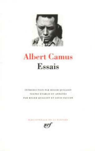 CAMUS, Albert: Essais - Bibliothèque de la Pléiade