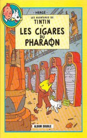 HERGÉ: Les aventures de Tintin    Les cigares du Pharaon - Le lotus bleu (Album double)