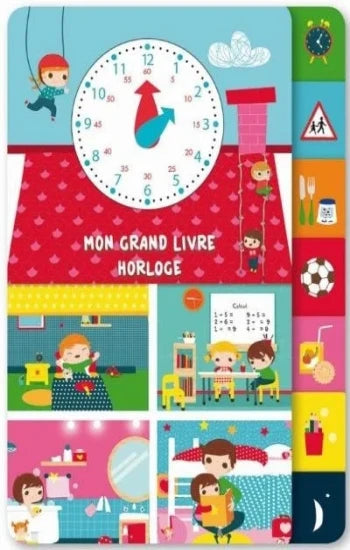 PETIT, Véronique: Mon grand livre horloge