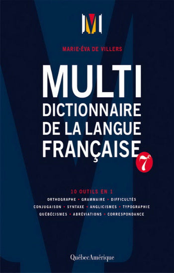 VILLIERS, Marie-Éva de: Dictionnaire et grammaire 7e édition (2 volumes)