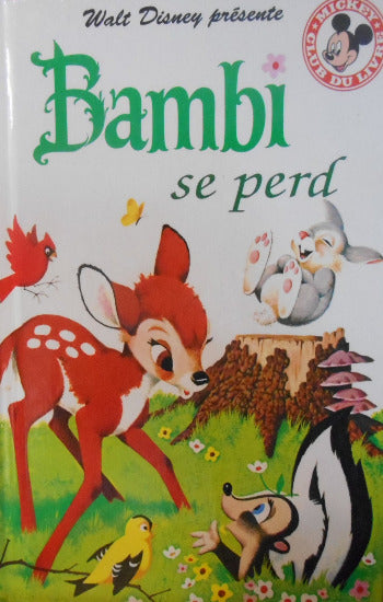 COLLECTIF: Mickey club du livre Disney - Bambi se perd
