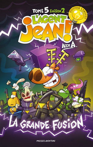 A., Alex: L'agent Jean ! Saison 2 - Tome 5 : La grande fusion (édition limitée)