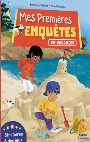 TRÉDEZ, Emmanuel; RIEMANN, Maud: Mes premières enquêtes : En vancances - 5 histoires & des jeux