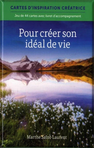 SAINT-LAURENT, Marthe: Cartes d'inspiration créatrice - Pour créer son idéal de vie (Coffret de 44 cartes)