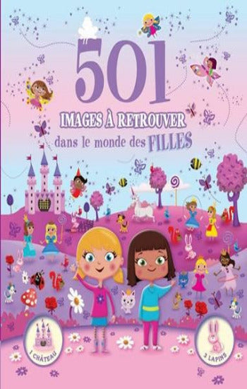 COLLECTIF: 501 images à retrouver dans le monde des filles