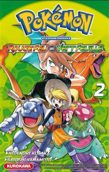 KUSAKA, Hidenori: Pokémon - La grande aventure - Rouge feu et Vert feuille Tome 2