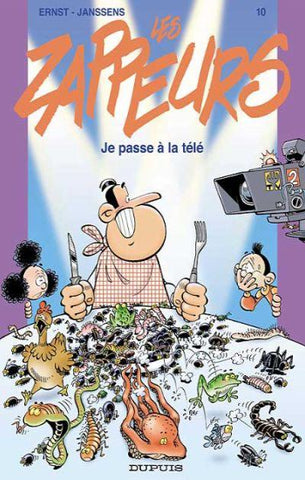 ERNST; JENSSENS: Les Zappeurs Tome 10 : Je passe à la télé