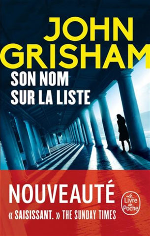 GRISHAM, John: Son nom sur la liste