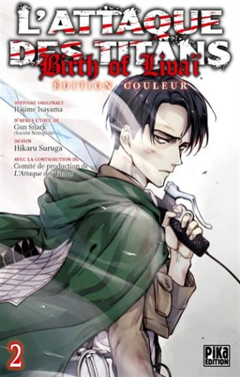 ISAYAMA, Hajime: L'attaque des titans - Birth of Livaï  Édition couleur (2 volumes)