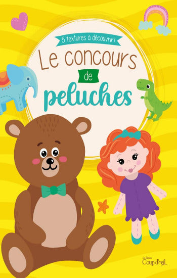 CHARPENTIER, Marilou: 5 textures à découvrir !  Le concours de peluches