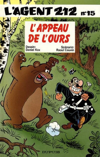 CAUVIN; KOX: L'agent 212 Tome 15 : L'appeau de l'ours