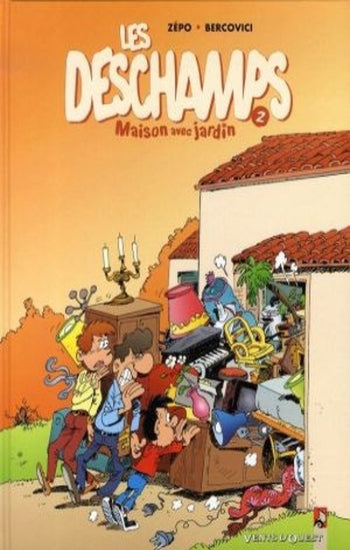 ZÉPO; BERCOVICI: Les Deschamps, maison avec jardin (2 volumes)