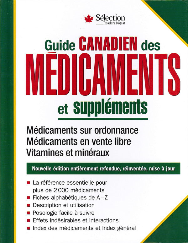 COLLECTIF: Guide canadien des médicaments et suppléments