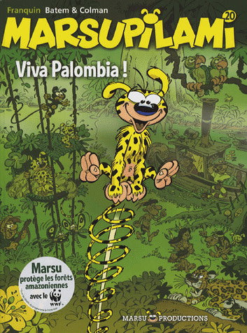 FRANQUIN: Marsupilami Tome 20 : Viva Palombia!