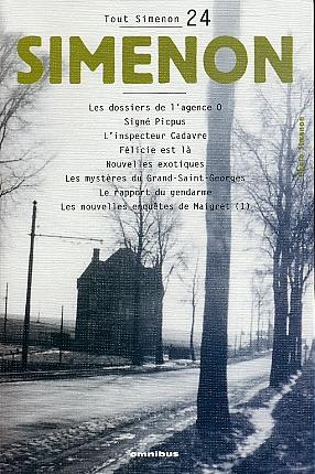 SIMENON, Georges: Tout Simenon Tome 24