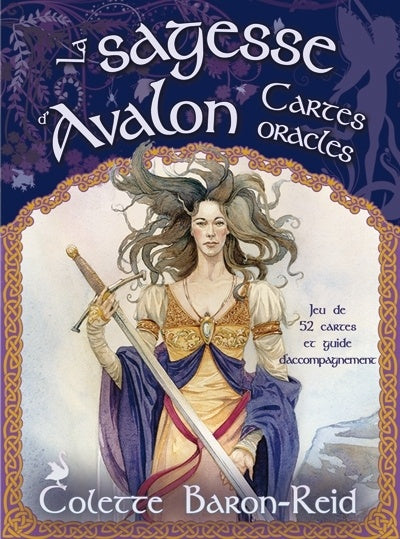 BARON-REID, Colette: La sagesse d'Avalon : Cartes oracles (Coffret de 52 cartes)