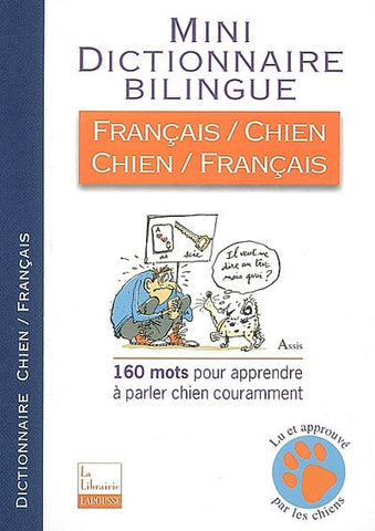CUVELIER, Jean: Mini dictionnaire bilingue français / chien chien / français