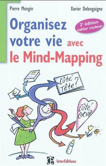MONGIN, Pierre; DELENGAIGNE, Xavier: Organisez votre vie avec le Mind-Mapping