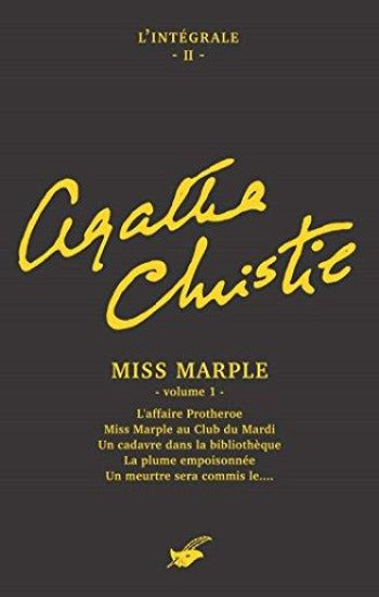 CHRISTIE, Agatha: L'intégrale II - Miss Marple volume 1