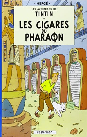 HERGÉ: Les aventures de Tintin  Tome 4 : Les cigares du Pharaon