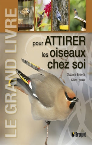 BRÛLOTTE, Suzanne; LACROIX, Gilles: Le grand livre pour attirer les oiseaux chez soi
