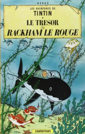 HERGÉ: Les aventures de Tintin  Tome 12 : Le trésor de Rackham Le Rouge