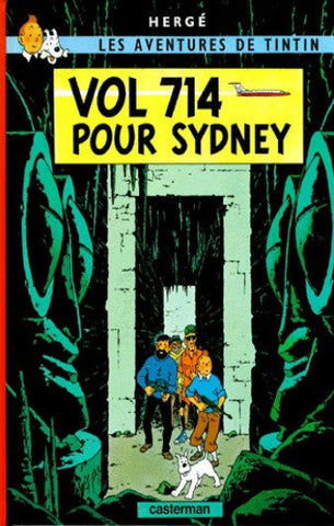 HERGÉ: Les aventures de Tintin  Tome 22 : Vol 714 pour Sydney
