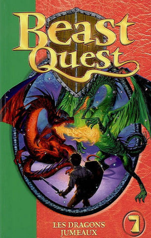 BLADE, Adam: Beast Quest  Tome 7 : Les dragons jumeaux (Cartes non incluses)