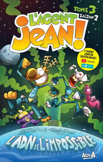 A. Alex: L'agent Jean! Tome 3 Saison 2 : L'ADN de l'impossible