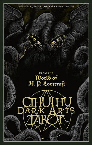 GAMES BRAGELONNE: Cthulhu dark arts taro (Coffret de 78 cartes en ANGLAIS - Neuf, encore dans l'emballage)